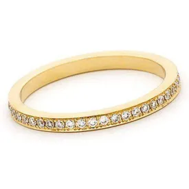 18ct Rose Gold 0.25Ct Diamond Eternity Ring