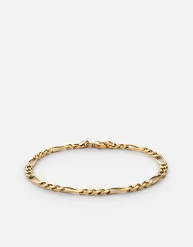 3mm Figaro Chain Bracelet