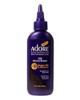 Adore Plus Hair Color For Gray Hair - 378 Mocha Brown