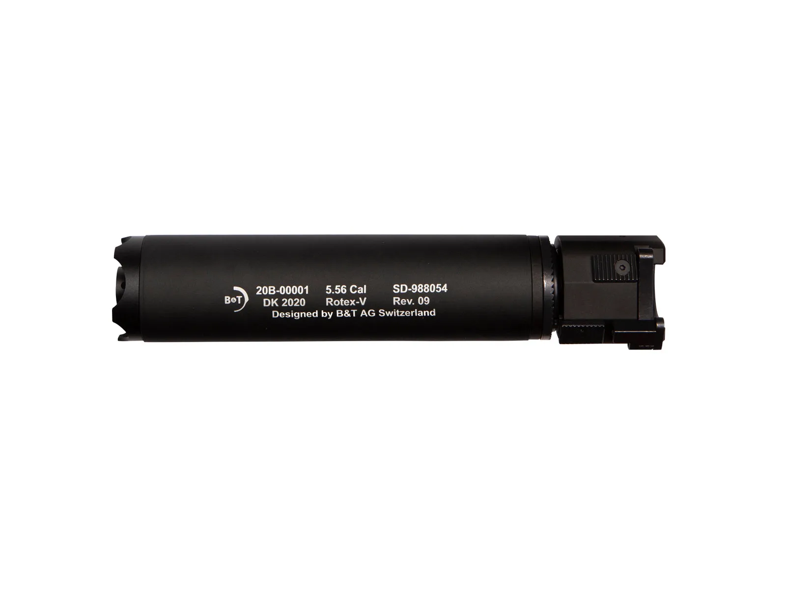 ASG B&T Rotex-V Airsoft Quick-Detach Suppressor (Black/Grey/Mud) - Optimized Title