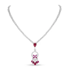 Astra Necklace (Ruby)