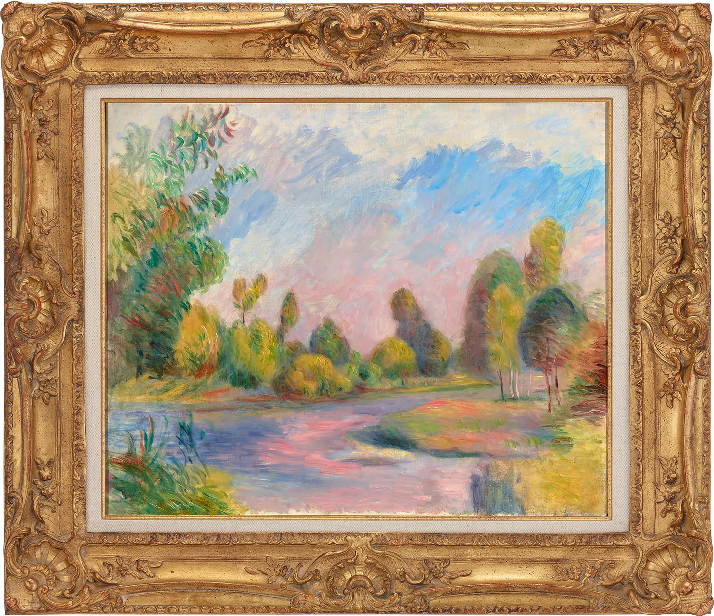 Au bord de la rivière by Pierre-Auguste Renoir