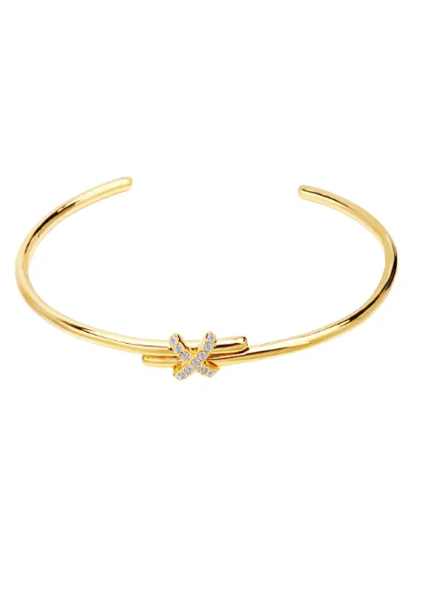 Bangle | Miss Bow X | 18K Gold Plated