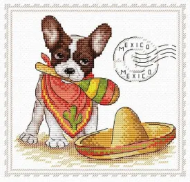 Best Friend M-069 / SM-069 Counted Cross-Stitch Kit