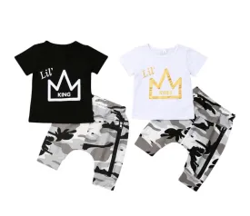 Boys Lil "KING" 2 Pcs Set