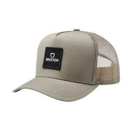 Brixton Alpha Block X C MP Mesh Cap - Cinder Grey/Cinder Grey