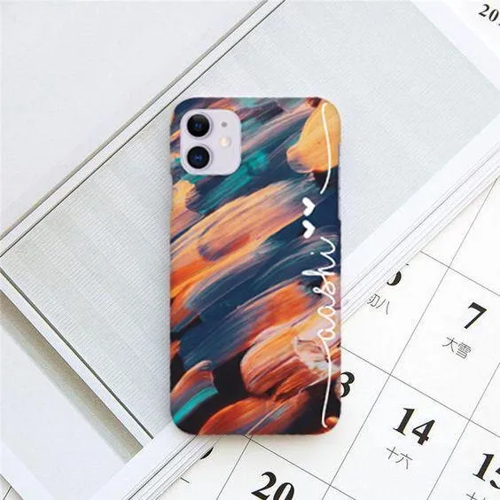 Canvas Print Slim Phone Case Cover Cover Yellow For Redmi/Xiaomi