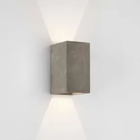 Concrete Cubic Modern Industrial Twin Wall Light