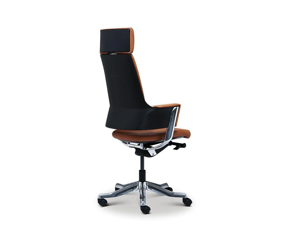 Delphi Leather Desk Chair