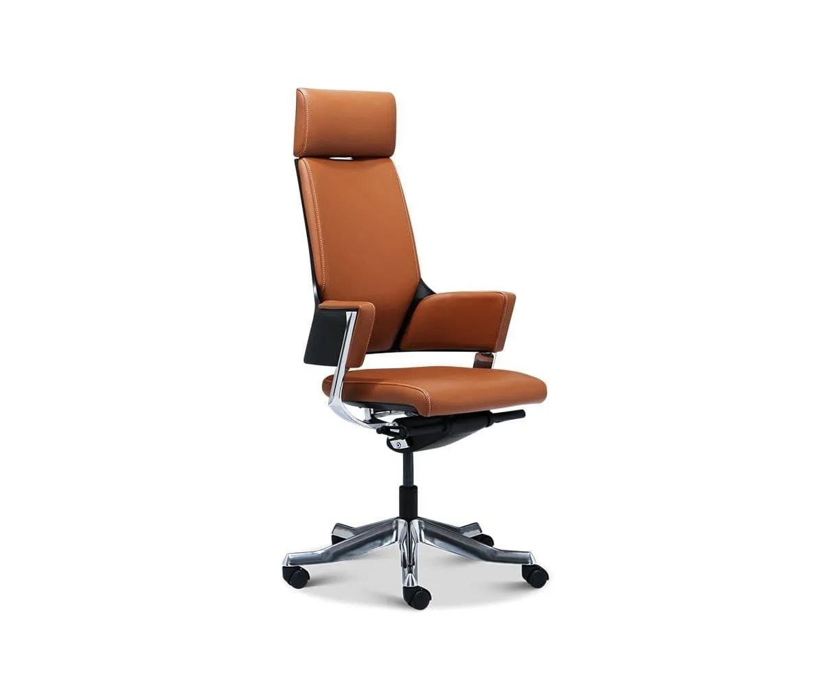 Delphi Leather Desk Chair