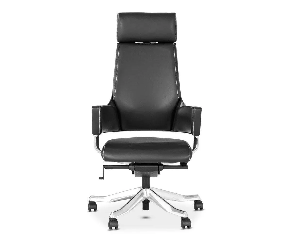 Delphi Leather Desk Chair