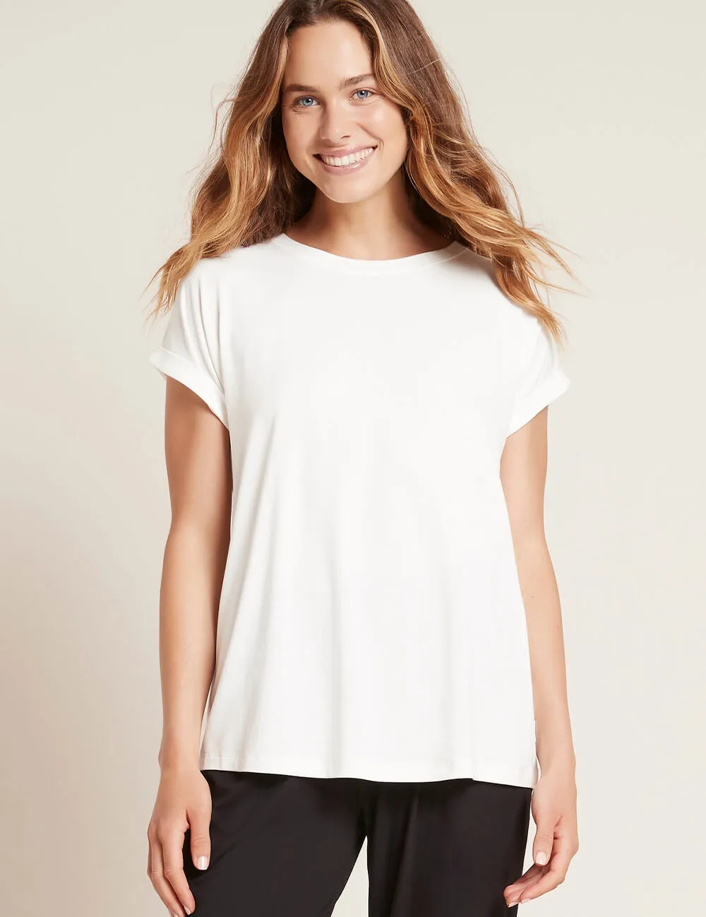 Downtime Lounge Top - Natural White