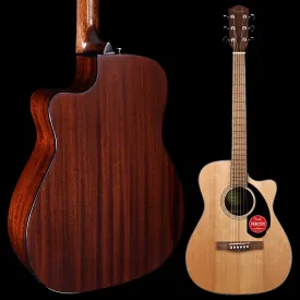 Fender CC-60SCE Concert, Walnut Fb, Natural 4lbs 4.8oz