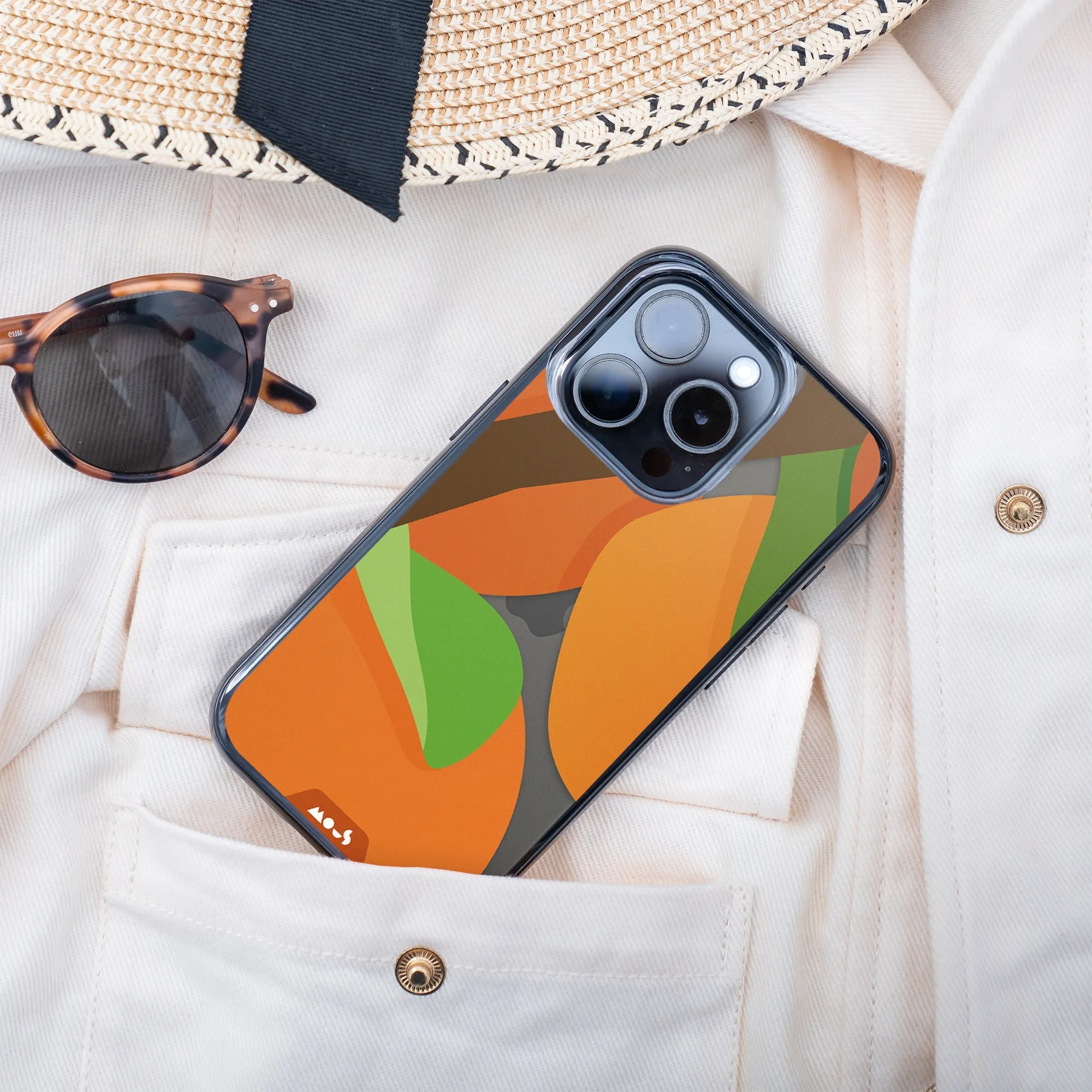 Fruits Printed Phone Case – Orange - Clarity