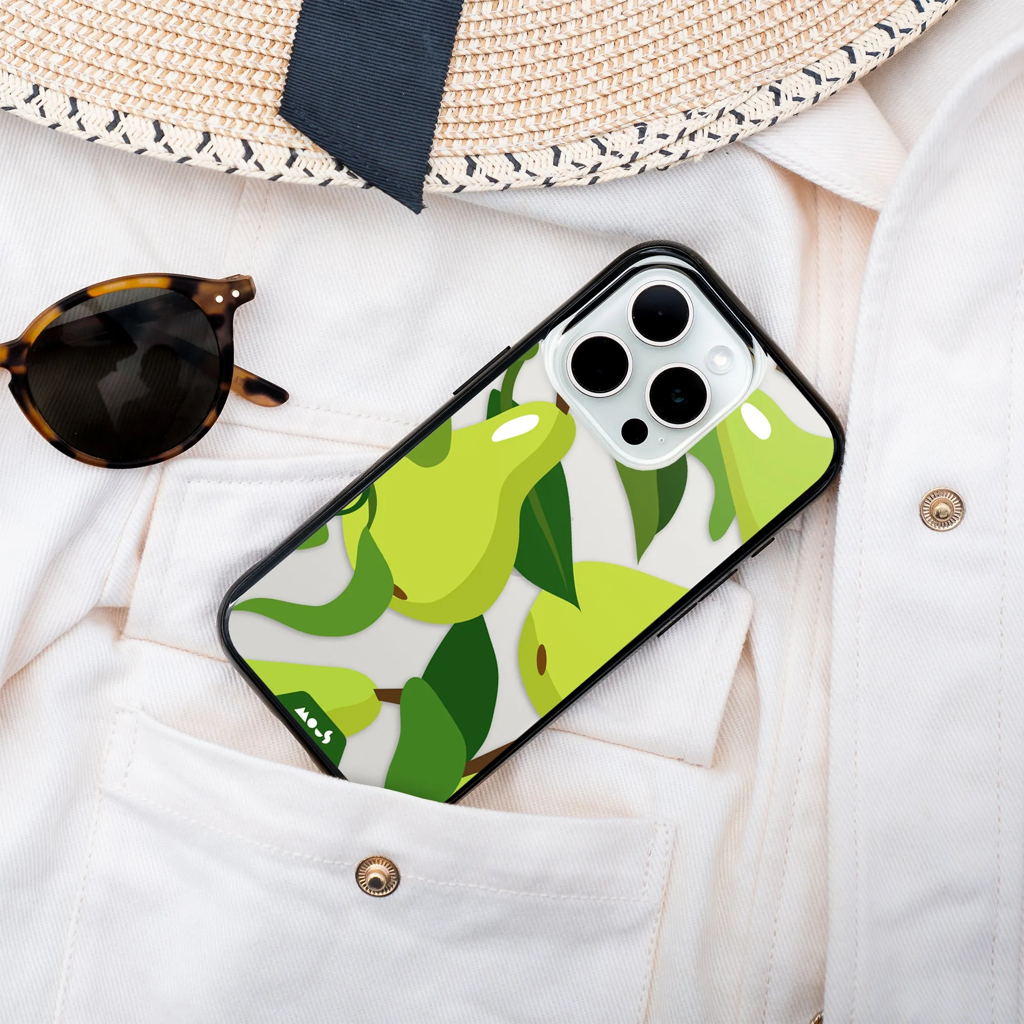 Fruits Printed Phone Case – Pear - Clarity