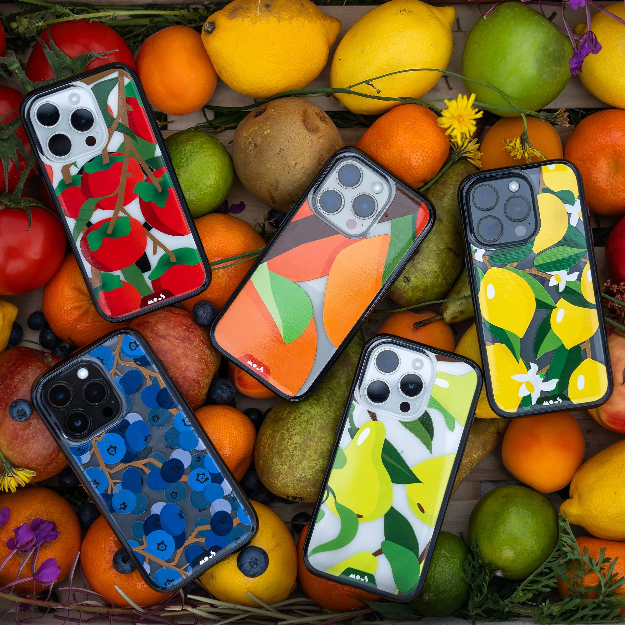 Fruits Printed Phone Case – Pear - Clarity