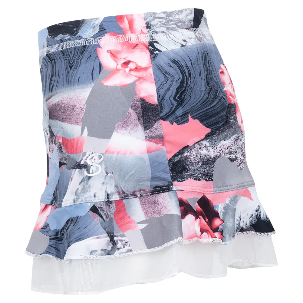 Girls' UV Colors Tennis Skort Icy