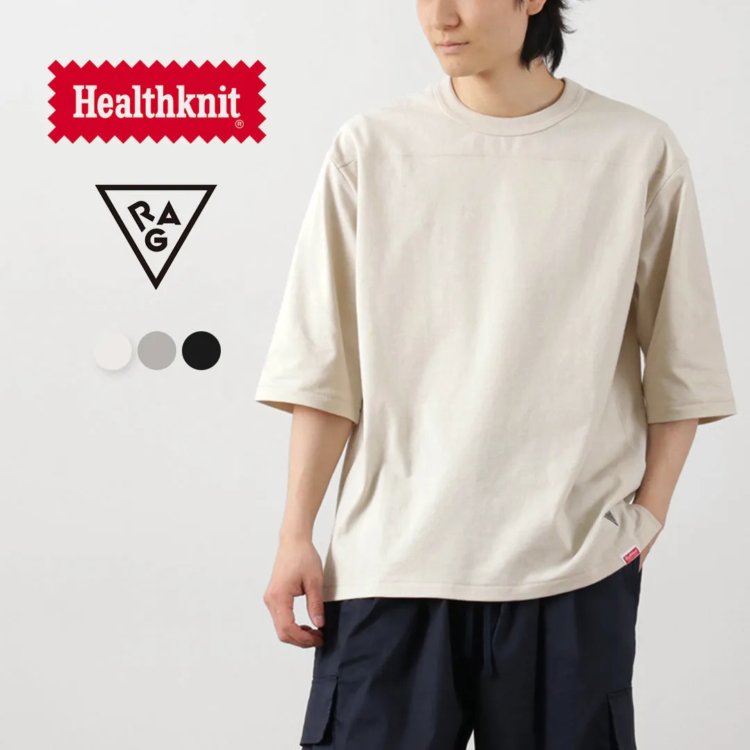 HEALTHKNIT x RAG /  Football T-shirt