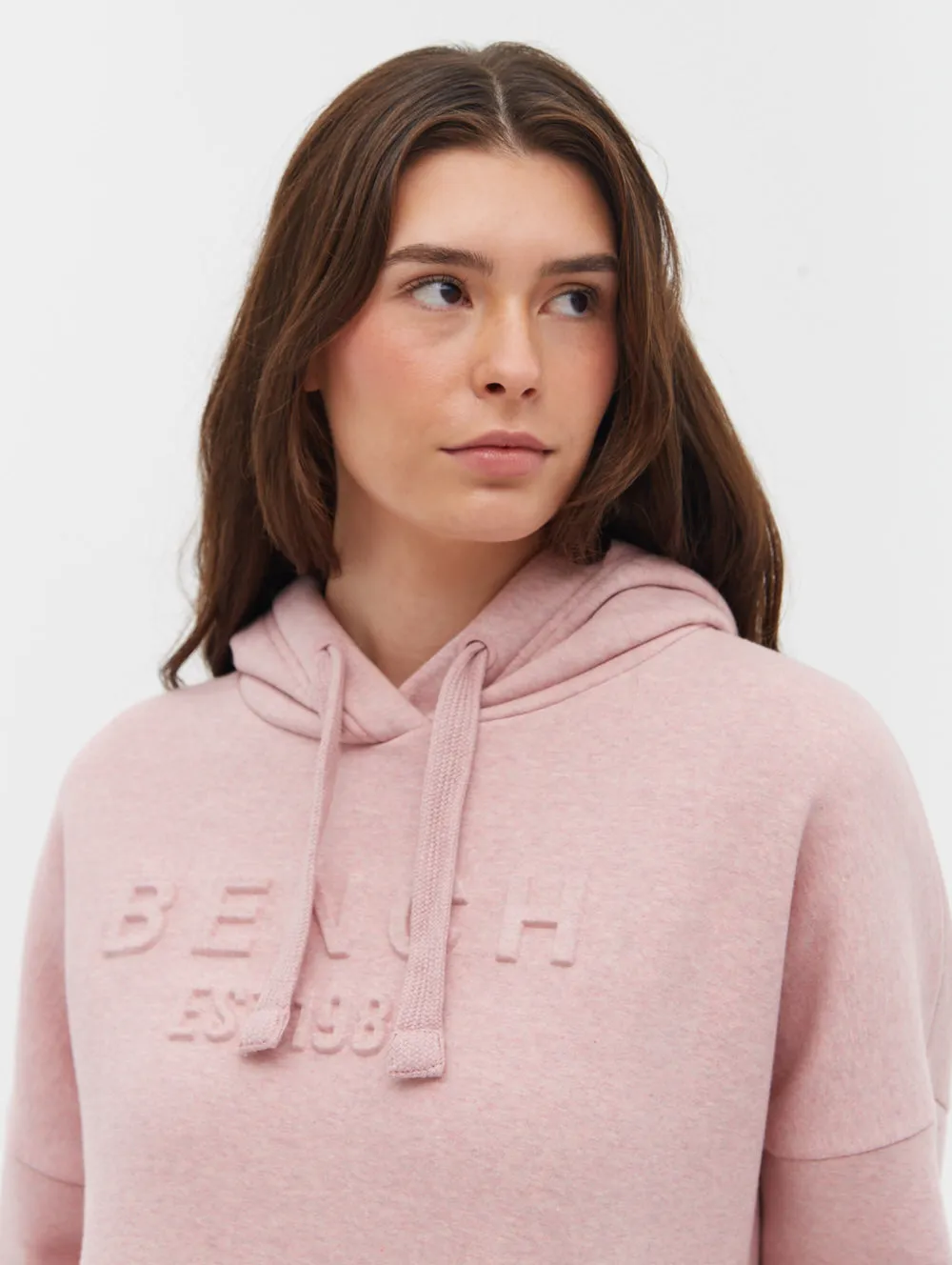 Ivyisla Longline Deboss Hoodie