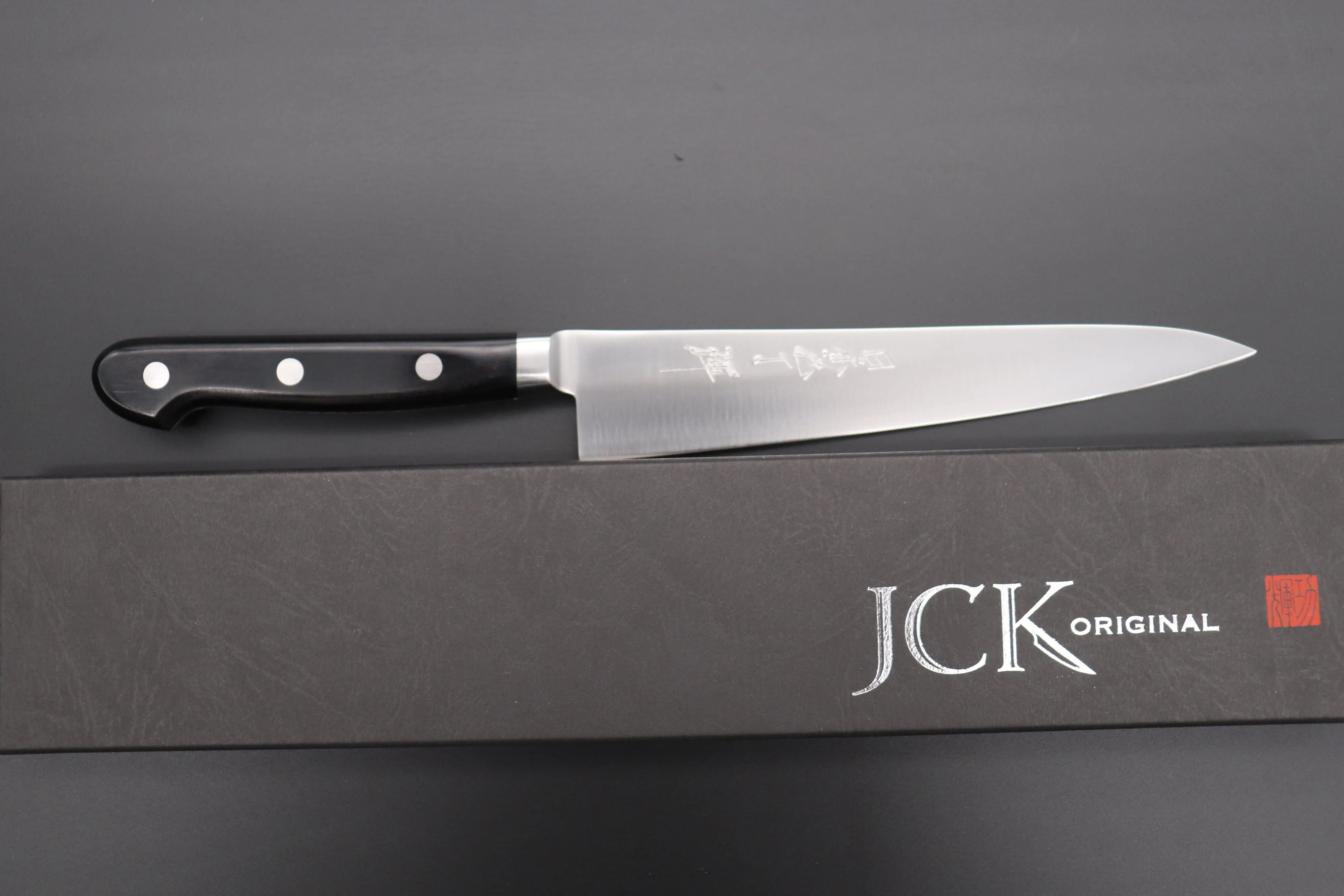 JCK Original Kagayaki Blue Steel No.2 Clad Series KB-1 Petty 150mm (5.9inch)