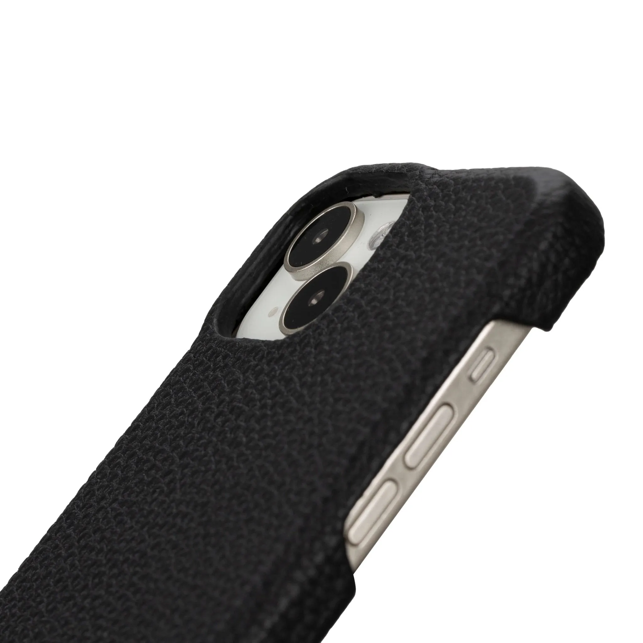 Mason iPhone 15 Plus Case, Pebble Black