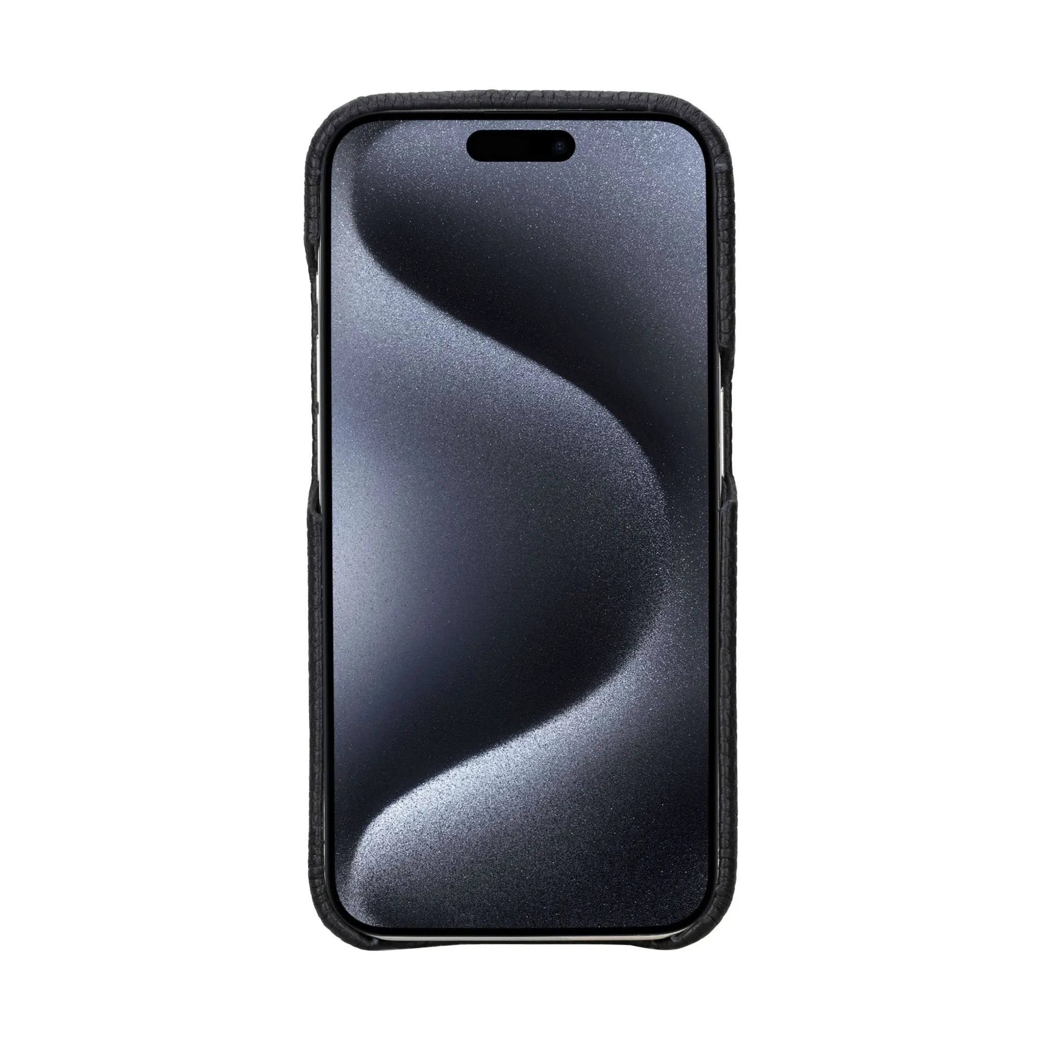 Mason iPhone 15 Pro Case, Pebble Black