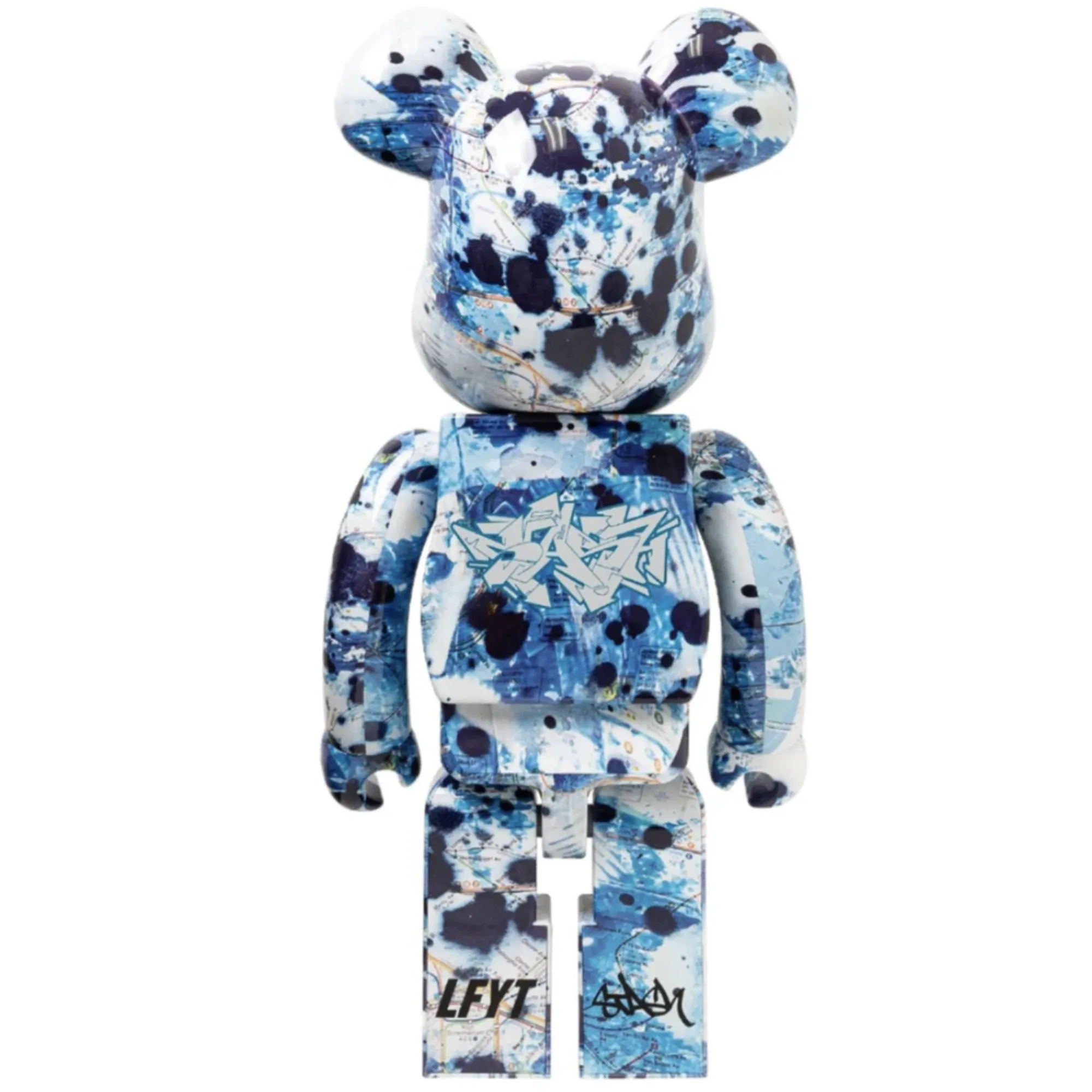 MEDICOM TOY BEARBRICK LFYT X STASH 1000