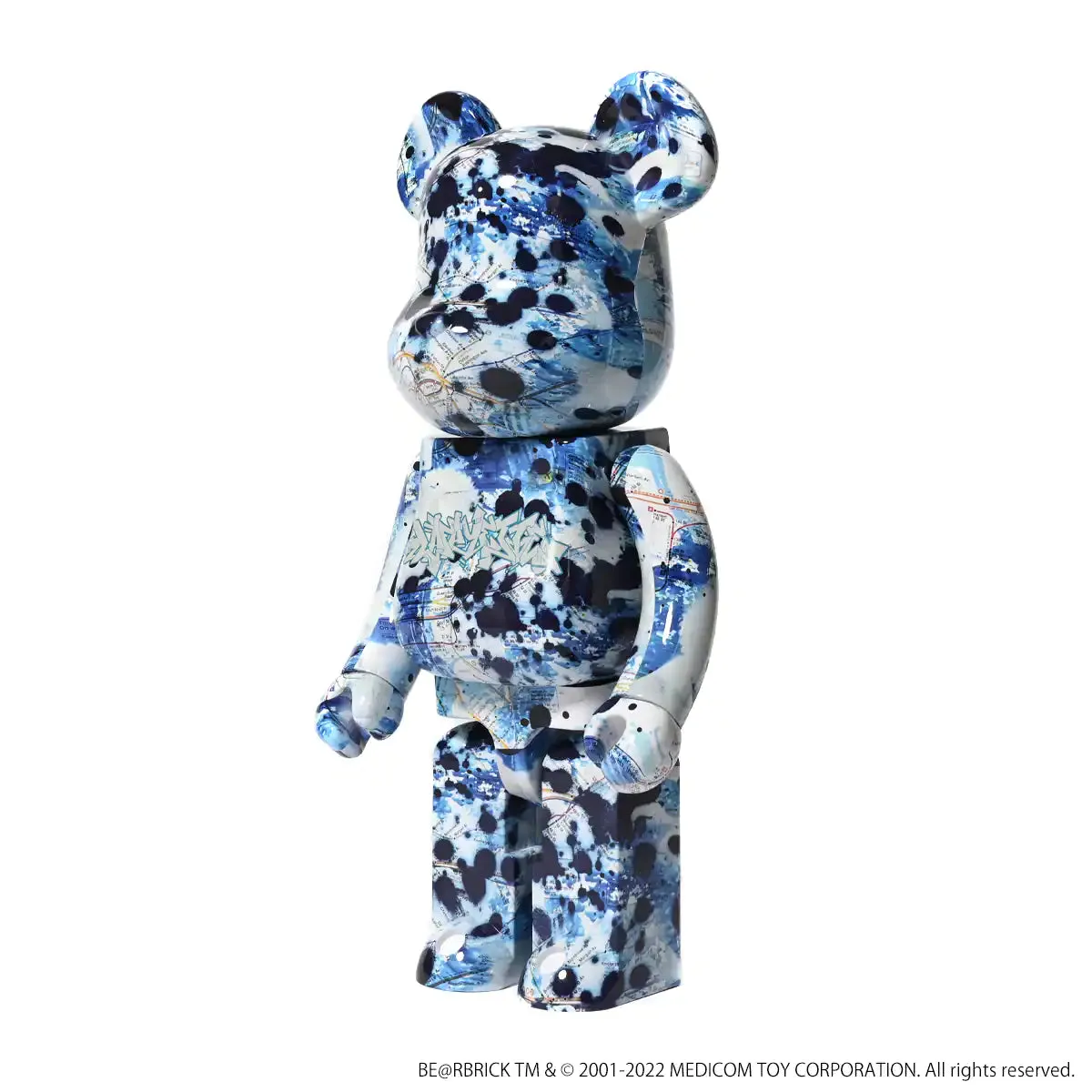 MEDICOM TOY BEARBRICK LFYT X STASH 1000