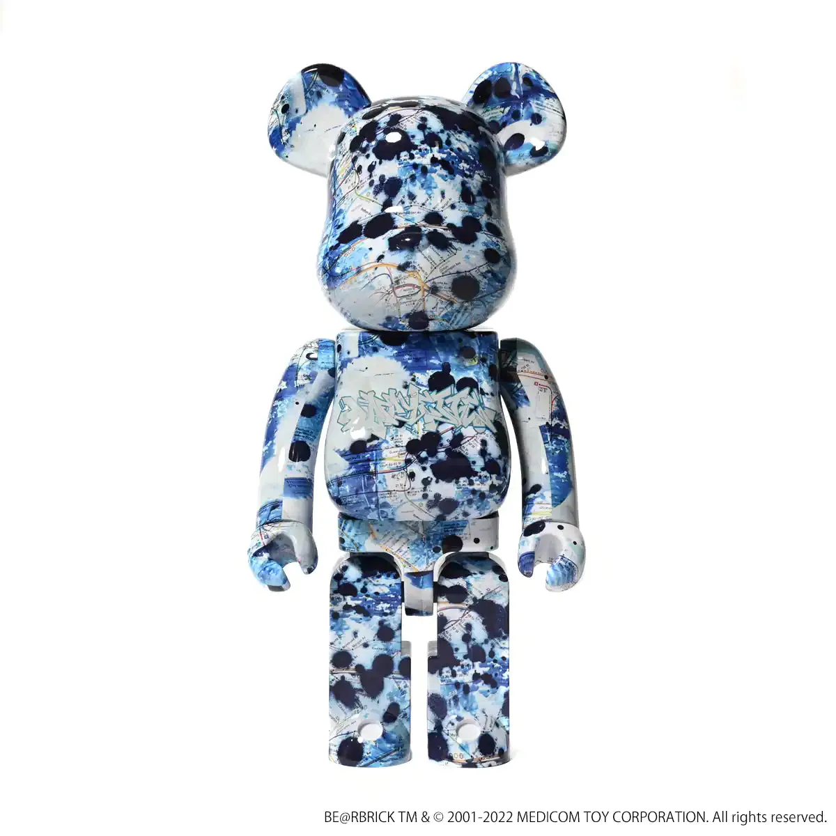 MEDICOM TOY BEARBRICK LFYT X STASH 1000