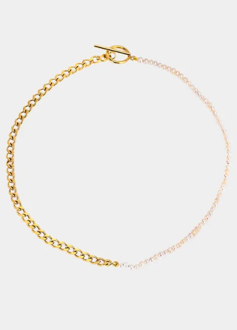 Necklace | Duality | 18K Gold Plated