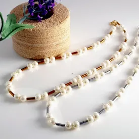 Pearl Necklace - Gift Idea | KJ-407N | Artisan Necklace