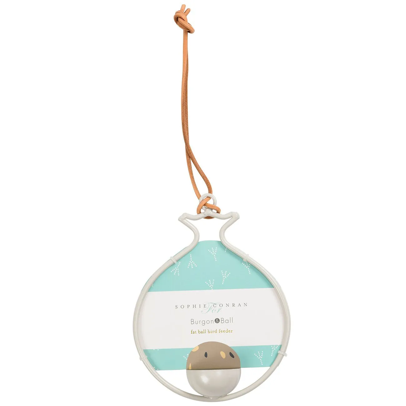 Sophie Conran Fat Ball Bird Feeder - Pomegranate