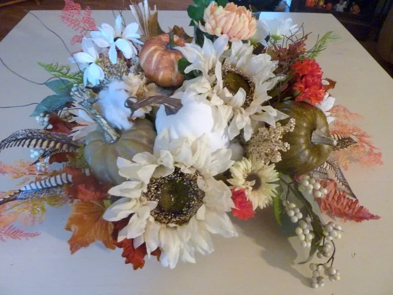 Thanksgiving centerpiece, Fall centerpiece, Thanksgiving decorations